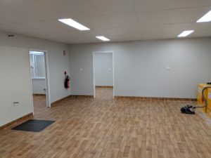 New Brisbane laboratory sample prep area ready for fit out